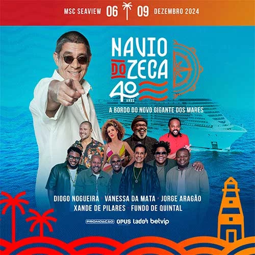 Navio do Zeca Pagodinho 2024